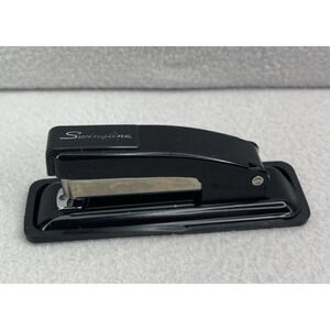 VTG Super Cub Swingline Stapler Black USA Made Retro Office Supply